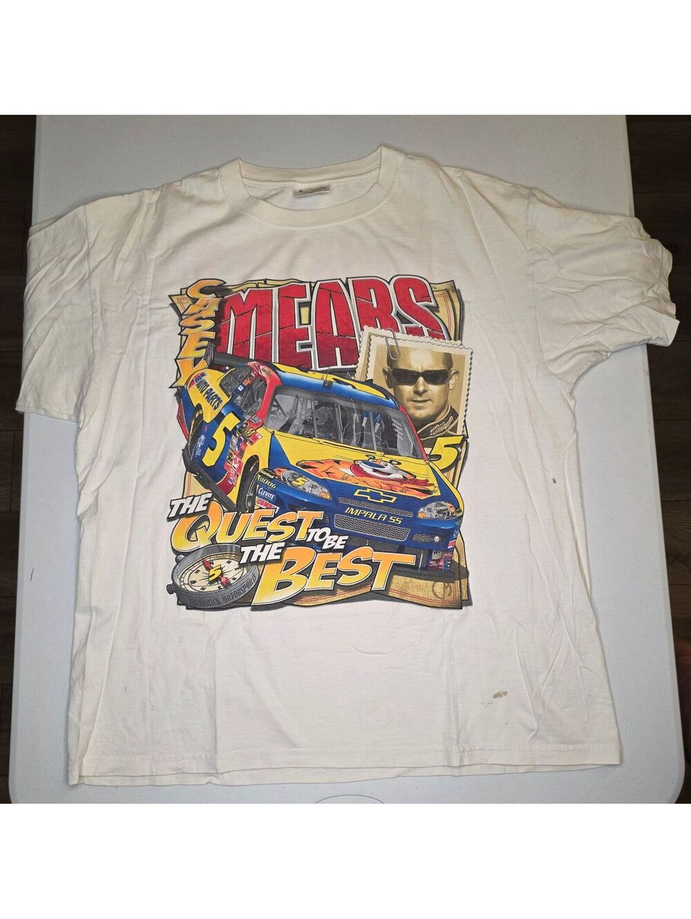 2008 Nascar Casey Mears Kellogg Tony The Tiger Tee